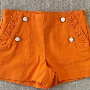 Janie and Jack Orange Kids Shorts
